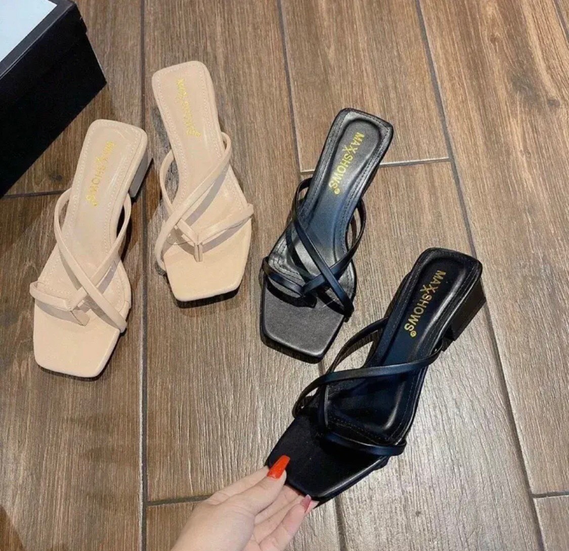 dép quai chéo đế 3cm siêu hót