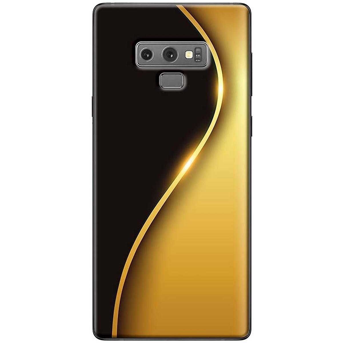 [HCM]Ốp lưng dành cho Samsung Galaxy Note 9 mẫu Đường cong S vàng