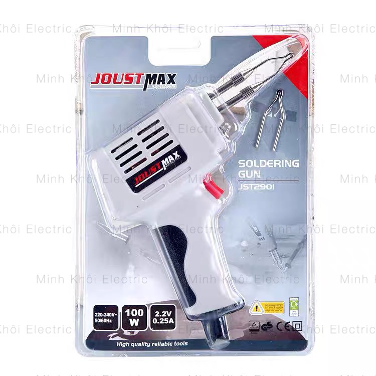 Mỏ hàn xung Joustmax JST 2901 100w,mỏ hàn sung,súng hàn điện,mỏ hàn nhiệt,mỏ hàn thiếc dạng súng,tay hàn nhiệt,mỏ hàn chì, máy hàn,bút hàn thiếc,bút hàn điện,mỏ hàn thiếc tự động