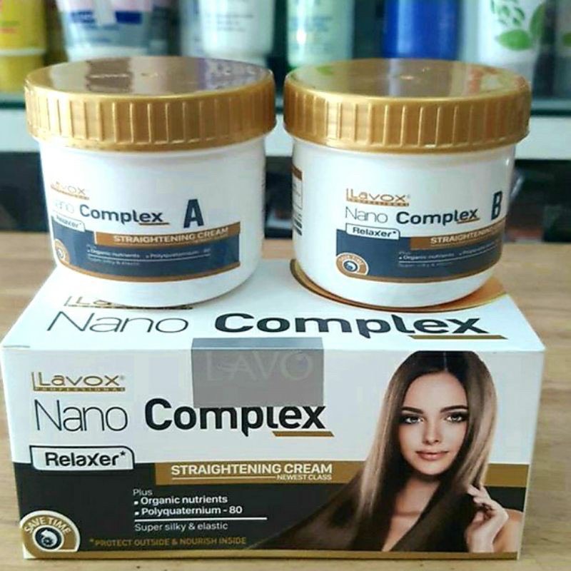 Thuốc duỗi tóc Lavox Nano COmplex 150mlx2