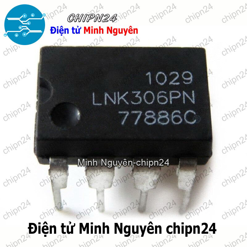 [1 con] (DT) IC LNK306PN DIP-7 Hàng Tốt (LNK306 LNK 306) (AC/DC Converters 225mA MDCM 360mA CCM) - HH002696