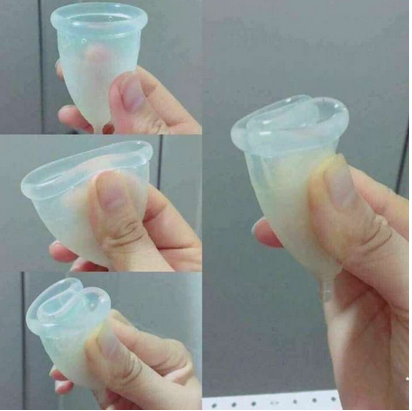 [HCM]Cốc nguyệt san Vivacup siêu mềm (size S L)
