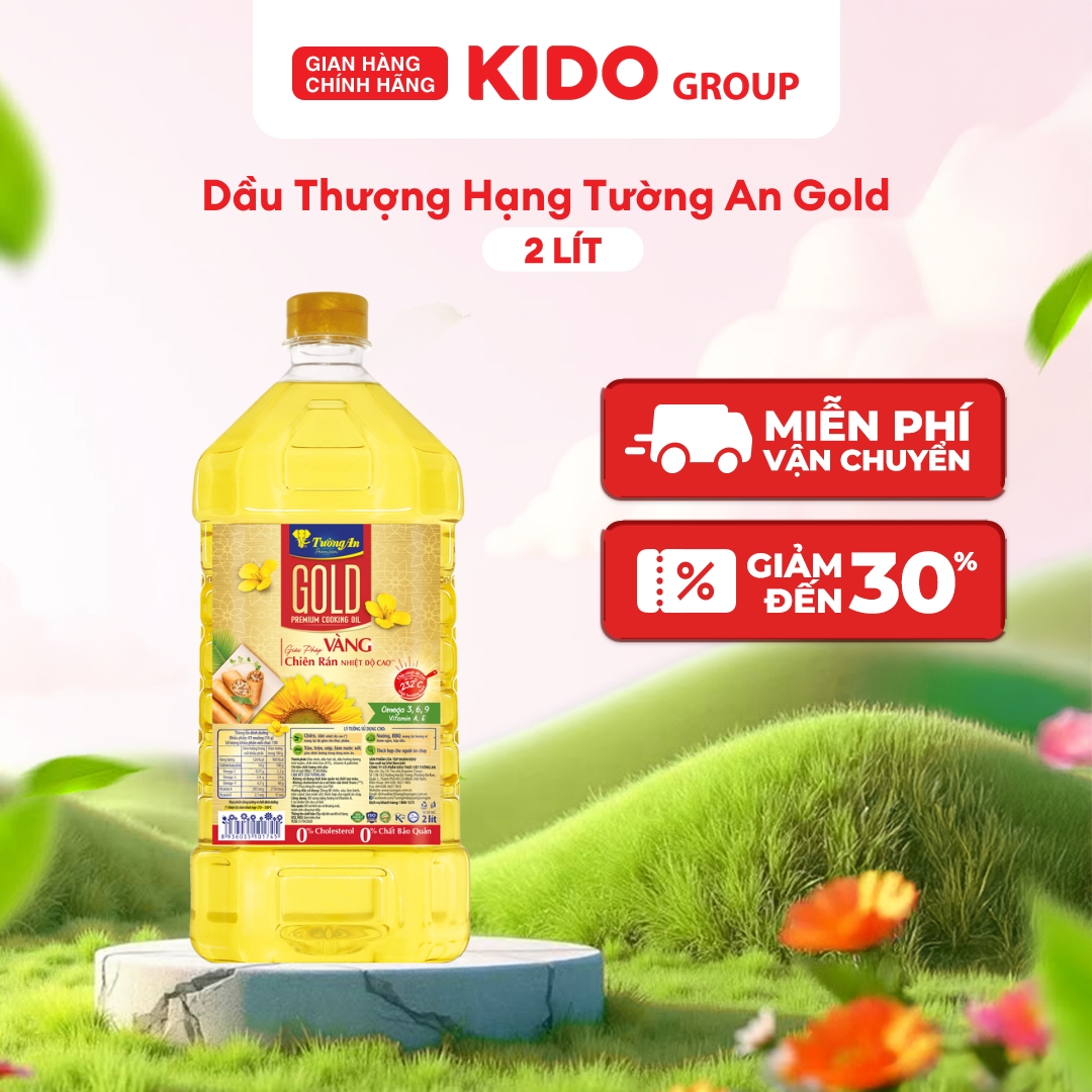 Dầu Ăn Thượng Hạng Tường An Gold 2L