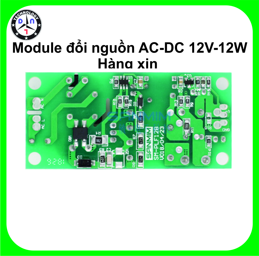 [HCM]Module nguồn xung Sanmim 12W( 12V-1A)