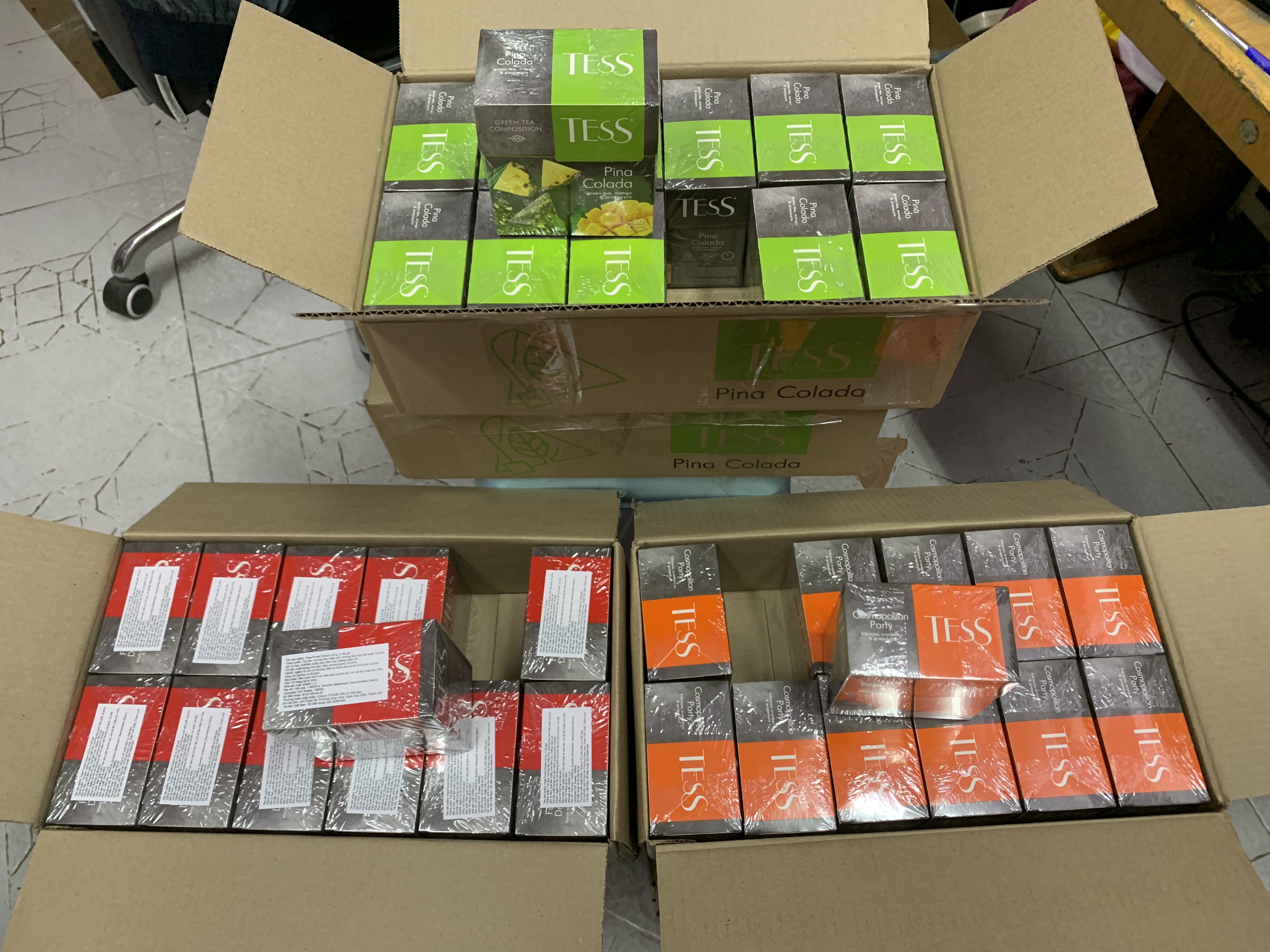 Trà Tess hộp đỏ 20 túi lọc ForestDream