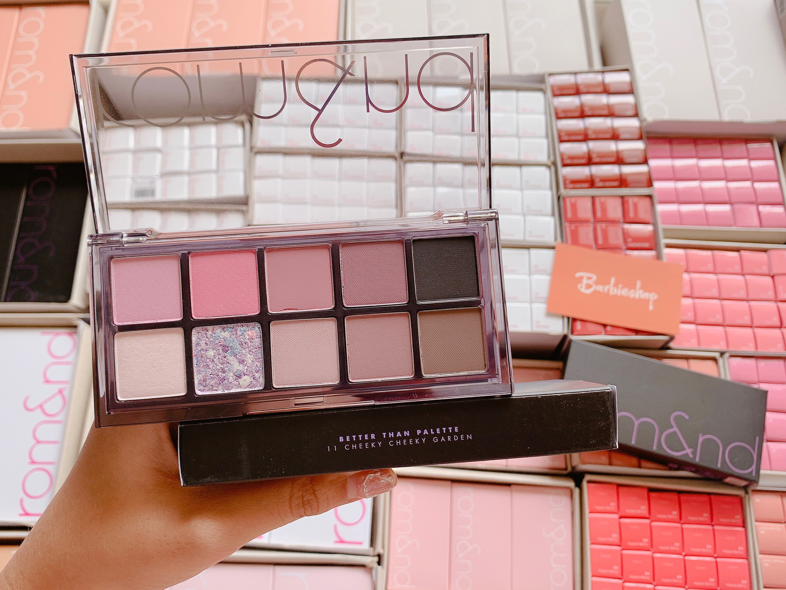Bảng Phấn Mắt 10 Ô Romand Better Than Eye Palette - Nhũ - Phấn [00 - 01 - 02 - 03 - 05 - 06 -  07 - 08]
