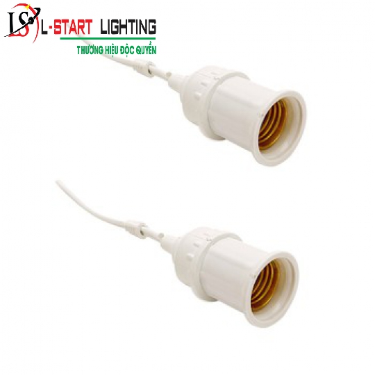 Đui đèn kín nước trắng