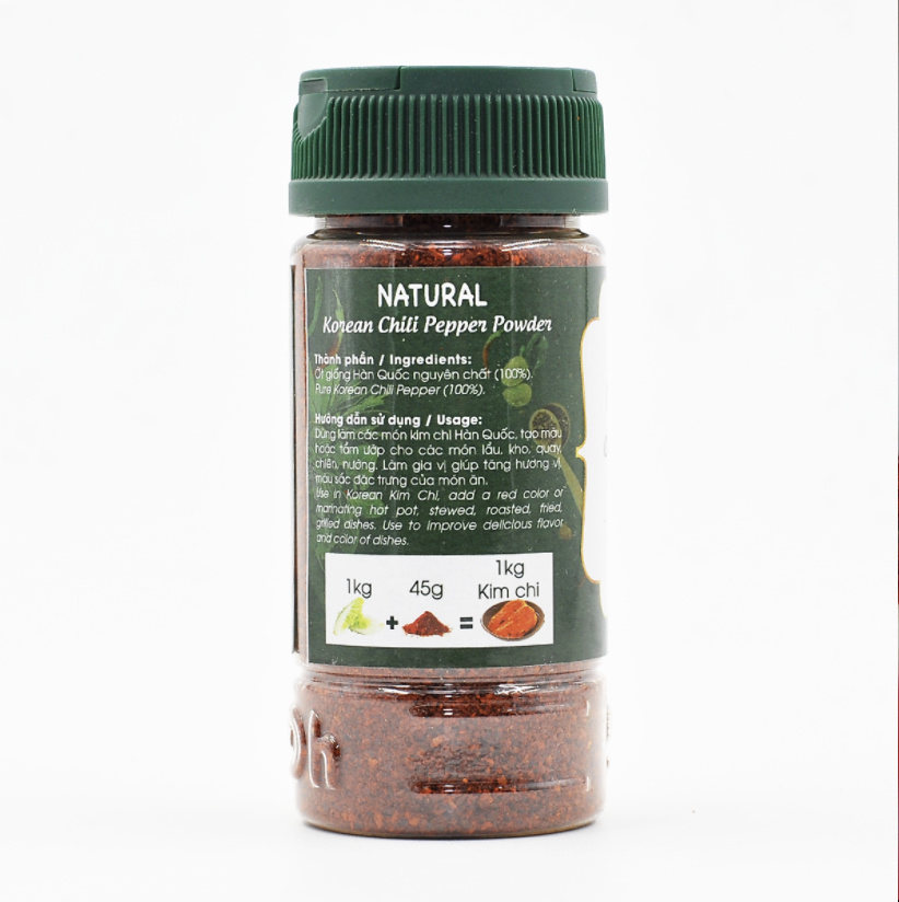 Combo 2 hũ Ớt Bột Hàn Quốc 45gr Dh Foods