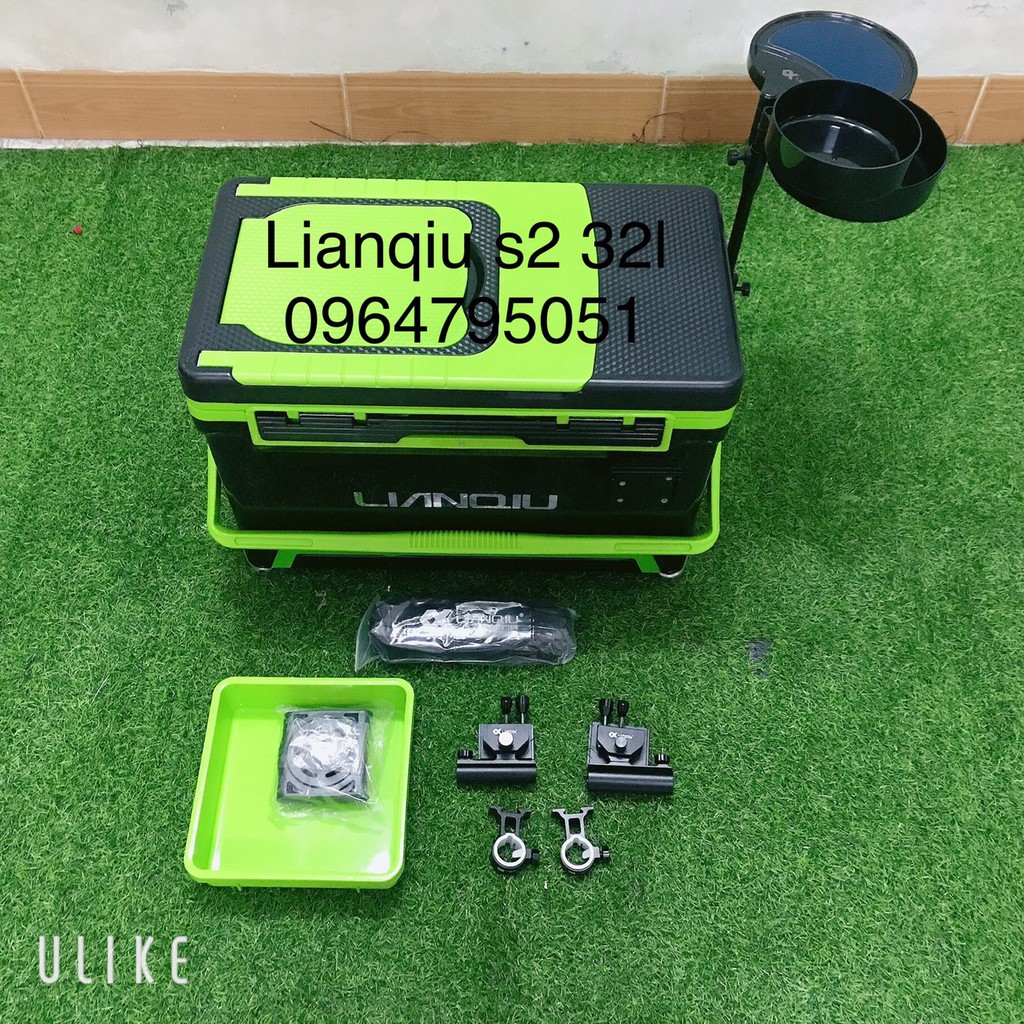 thùng câu đài  x lianqiu s2 32l  (cam kết đổi trả trong 2 tuần đầu)