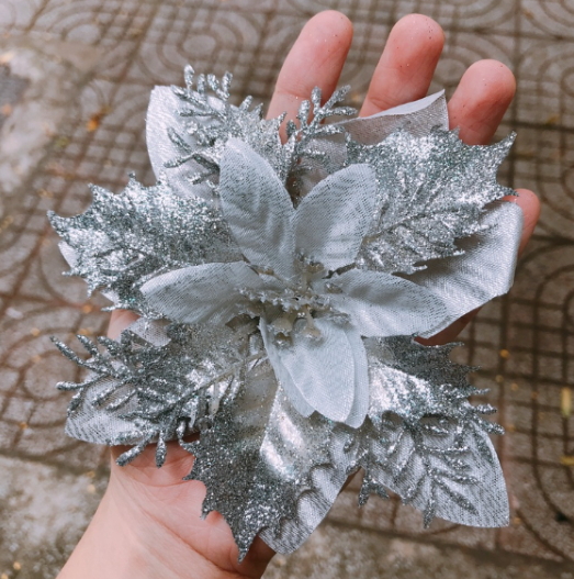Dây đuôi chồn trang trí Noel - Dài 2m dày 9cm (nhiều mẫu đa dạng)