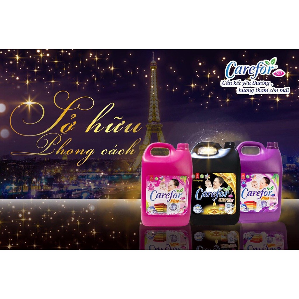 Nước giặt xả đậm đặc Carefor 5000ml