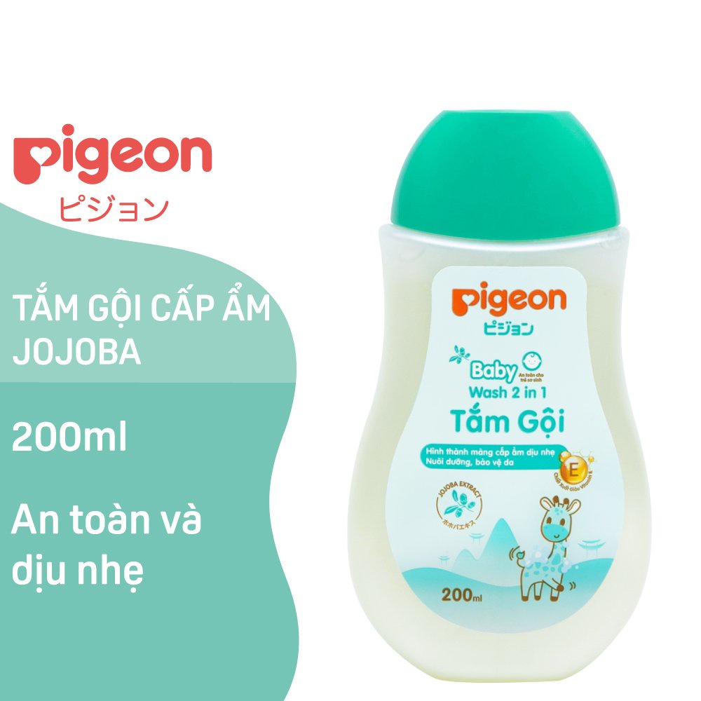 Sữa Tắm Gội Pigeon 2 trong 1 ( 200ml và 700ml )