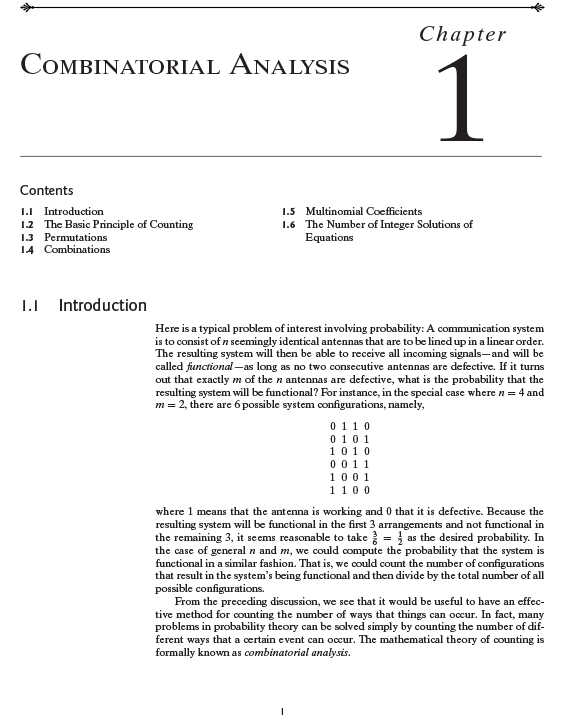 A First Course in Probability