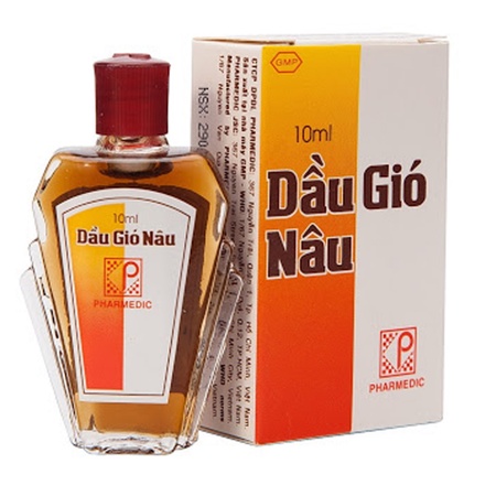 Dầu Gió Nâu Pharmedic 10ml