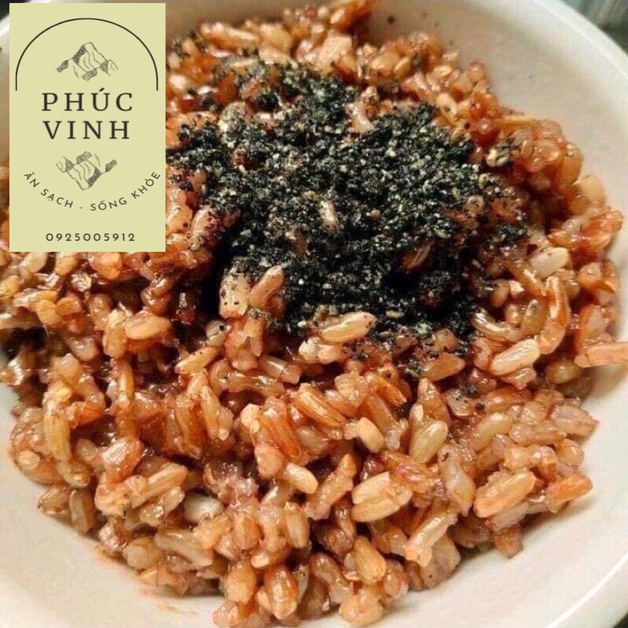 [2kg] Gạo lứt đỏ dẻo Điện Biên ( Không cần ngâm nước)