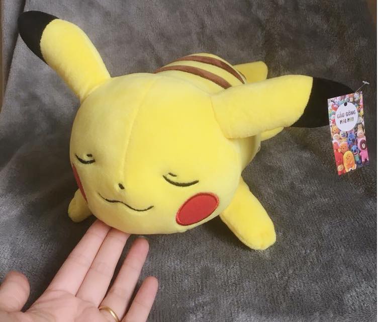 [HCM]Thú bông Pokemon - Pikachu dáng nằm