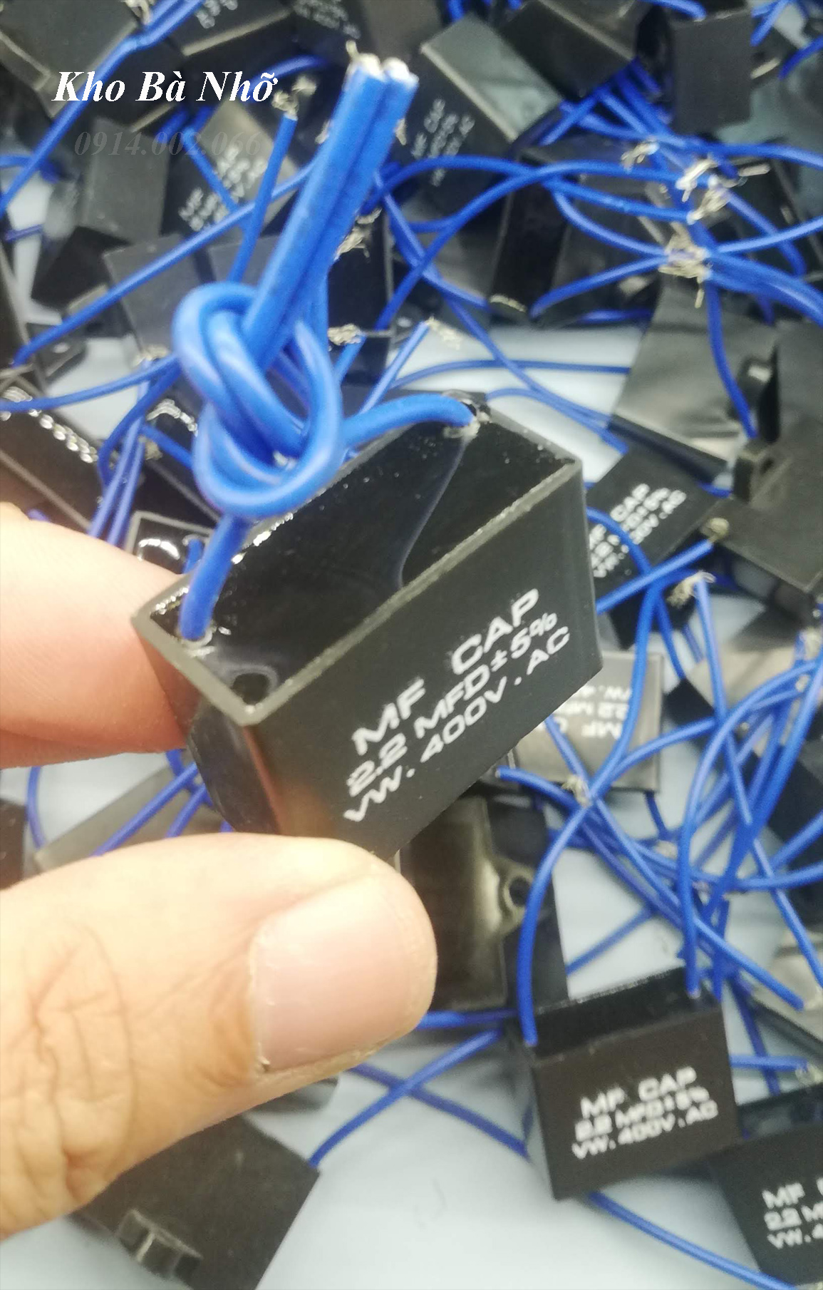 (2,2uf) Tụ quạt 2,2uf - CBB61 400VAC