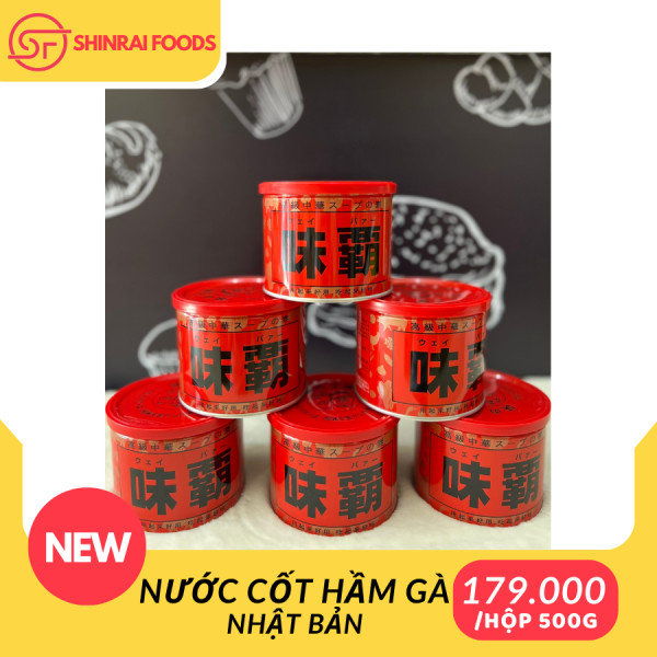 Nước cốt gà hầm xương cô đặc Hiroshi Nhật Bản