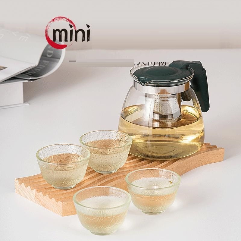 Bộ ấm chén uống trà nhật màu nâu - ấm pha trà cao cấp màu nâu