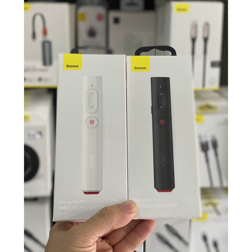 Bút trình chiếu Baseus Orange Dot PPT wireless Presenter (Youth)