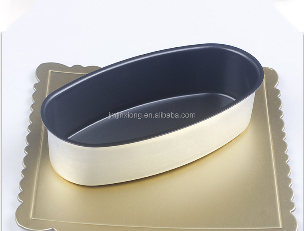 Khuôn oval chống dính màu đen