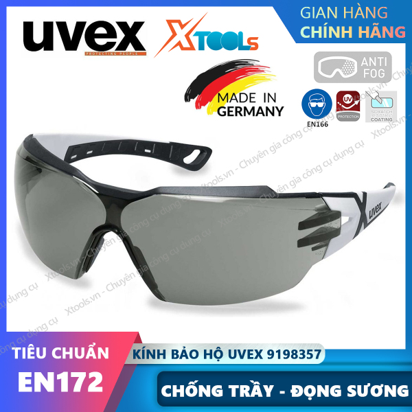 Giá bán Kính bảo hộ UVEX PHEOS CX2 9198237 kính chống bụi, chống hơi nước trầy xước vượt trội, ngăn chặn tia UV, mắt kính đi xe [XTOOLs][XSAFE]