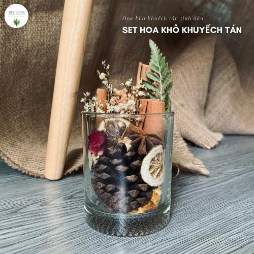 Set hoa khô khuếch tán tinh dầu
