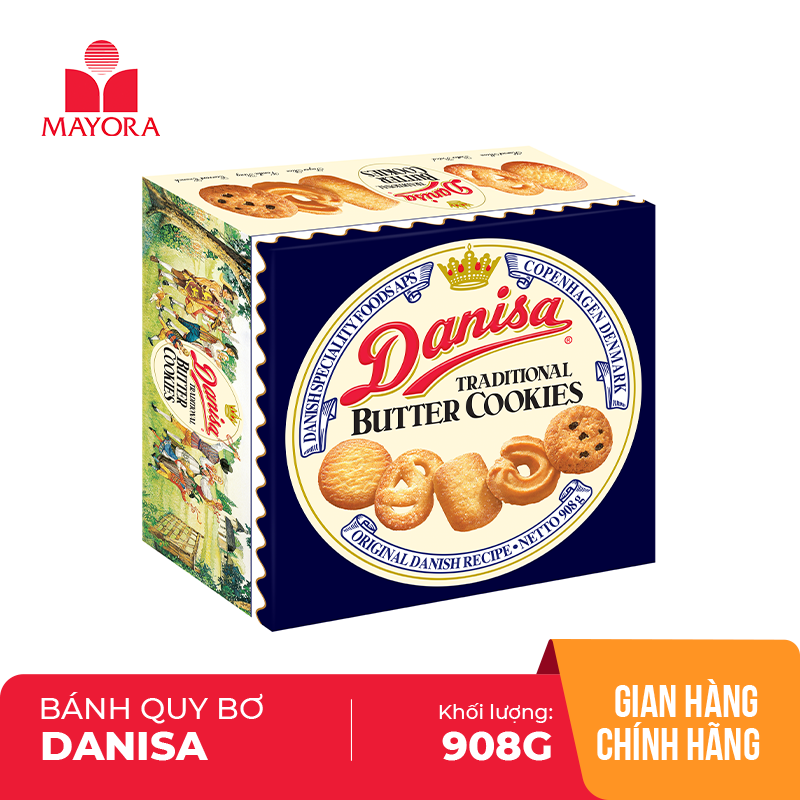 BÁNH QUY BƠ DANISA 908G