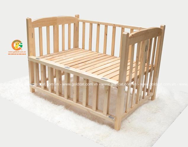 CŨI TRẺ EM GỖ QUẾ MỘC GOLDCAT (TẶNG BA LÔ BỈM SỮA KÈM MÃ GIẢM GIÁ)