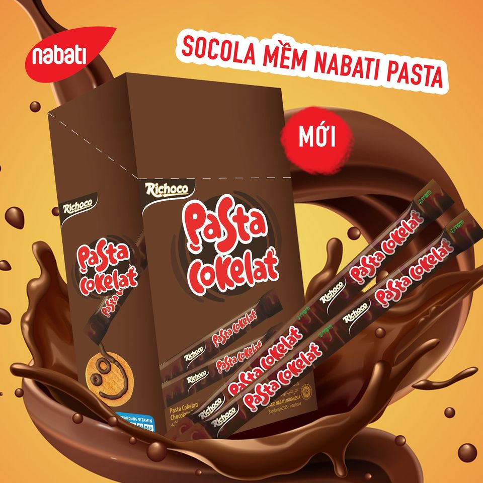 Sô cô la kem dạng sệt - Richoco Pasta Chocolate hộp 240g