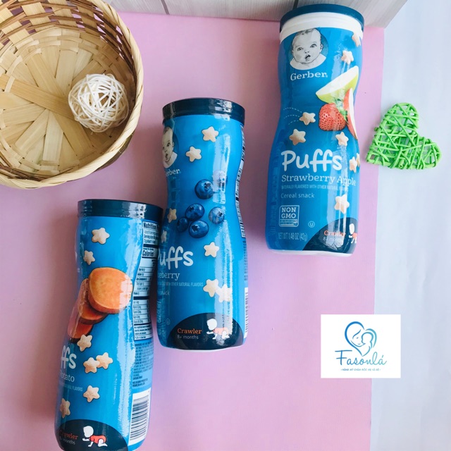 [HCM]Bánh Ăn Dặm Gerber Hình Sao