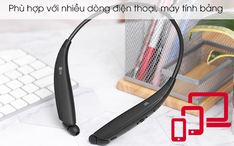 Tai nghe Bluetooth LG HBS-835 Đen