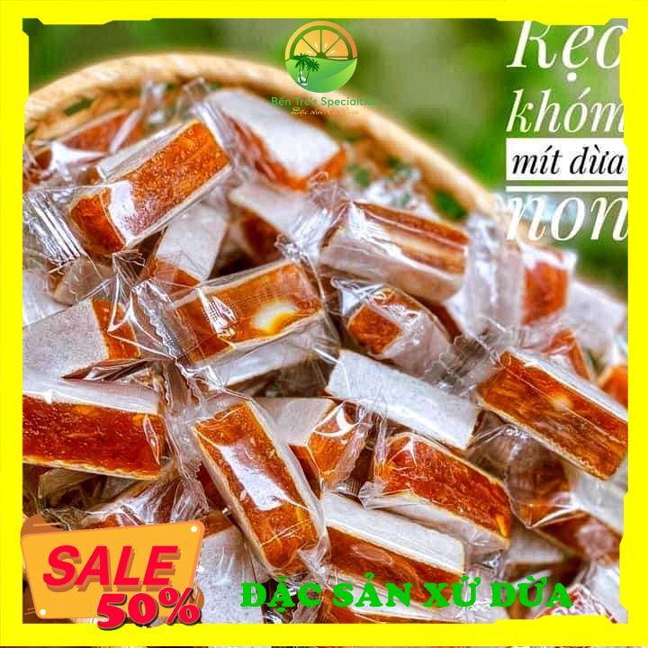 [1KG] Kẹo khóm mít dừa non - đồ ăn vặt