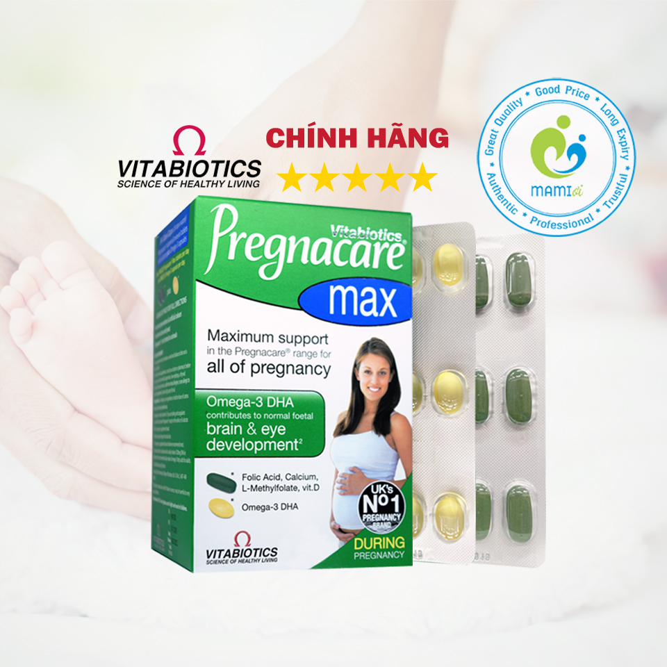 Vitamin bầu 84v bổ sung dinh dưỡng cho bà bầu và mẹ sau sinh Pregnacare