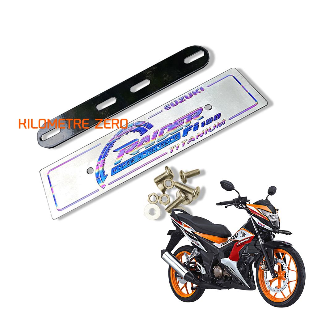 Combo Pas & Bảng Tên Trước Suzuki RAIDER