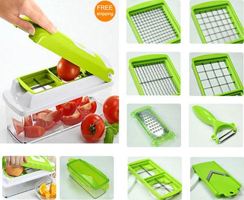 BỘ CẮT GỌT BÀO RAU CỦ QUẢ NICER DICER PLUS