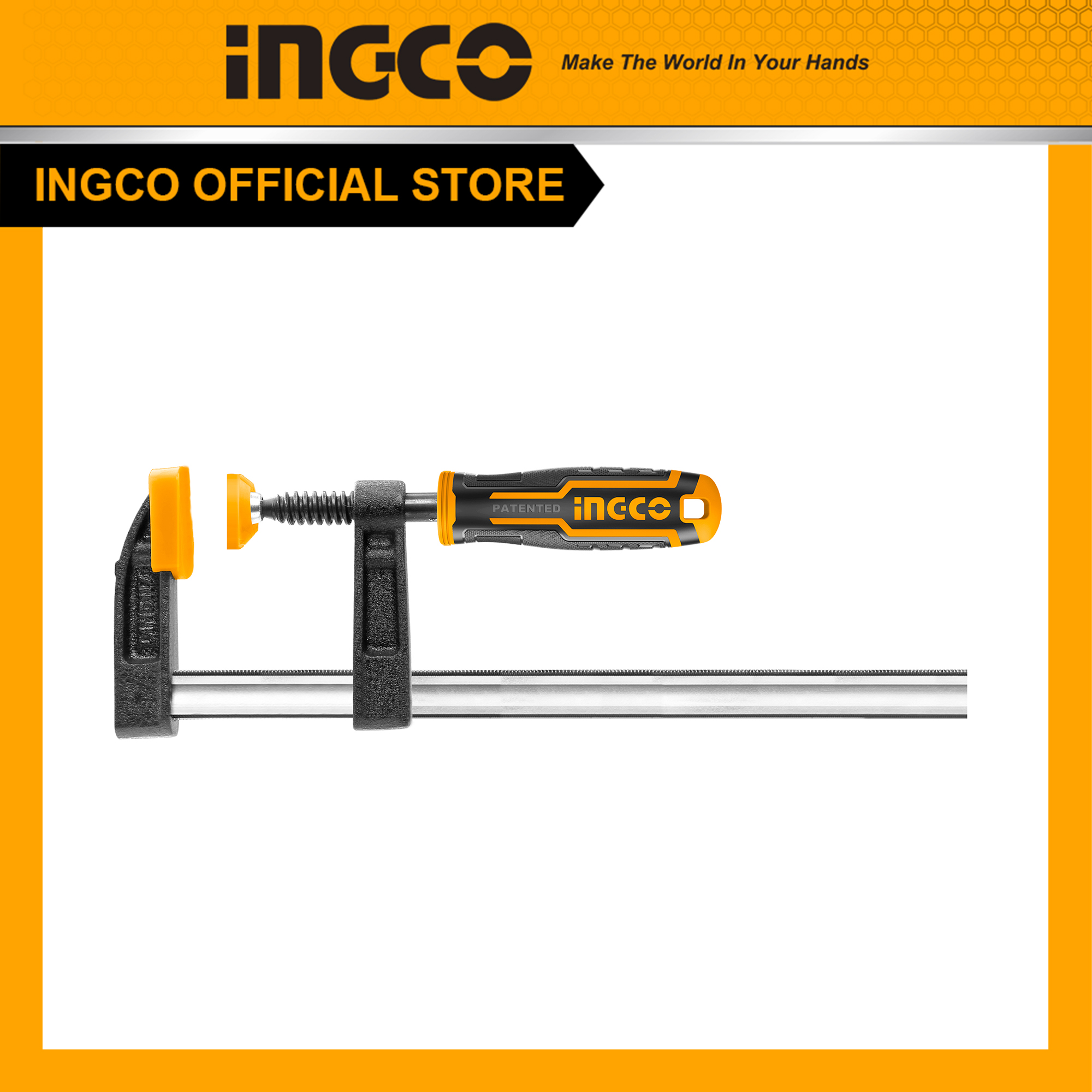 Kẹp gỗ chữ f ingco hfc020502