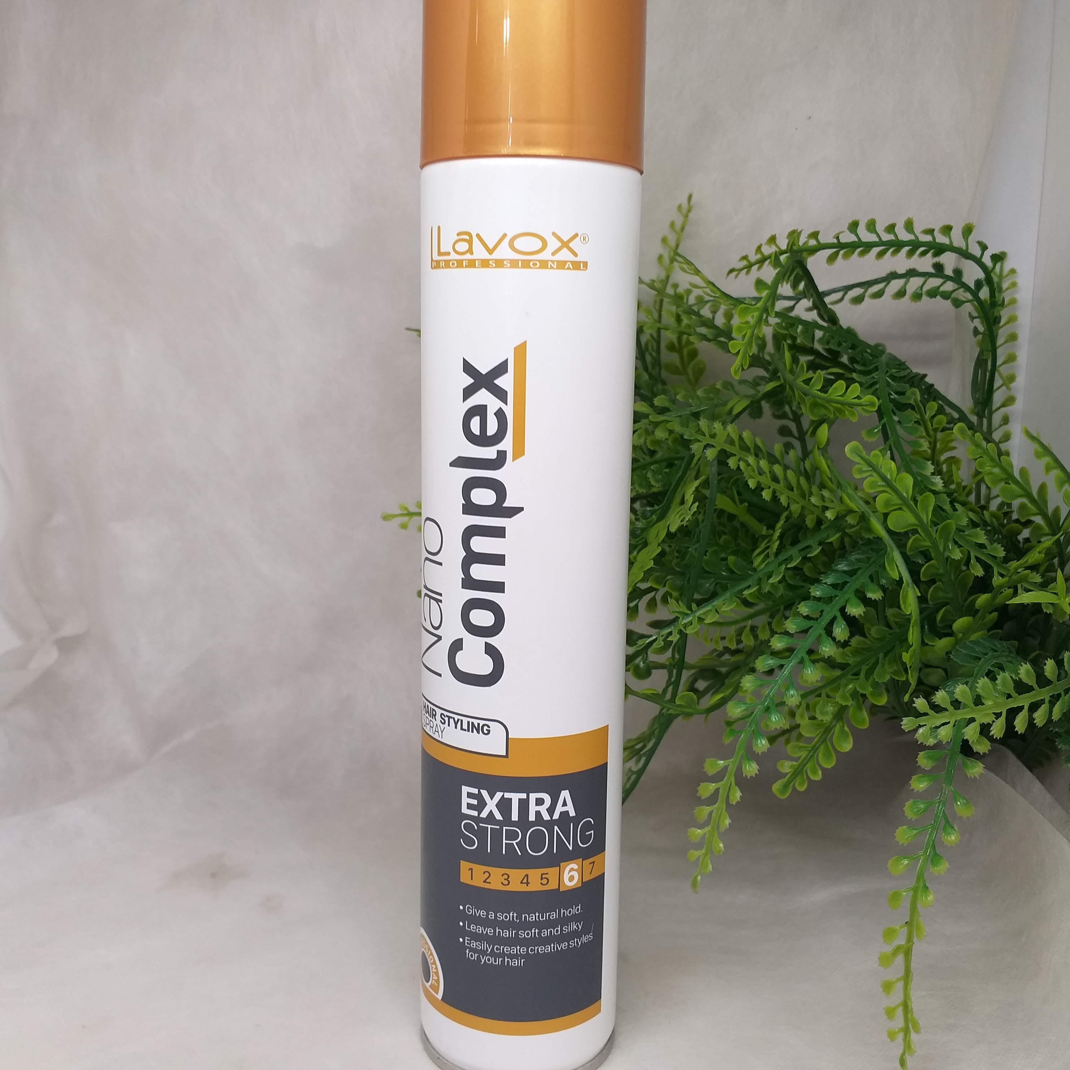 [HCM]Keo tạo kiểu tóc  Lavox 420ml Nano Complex
