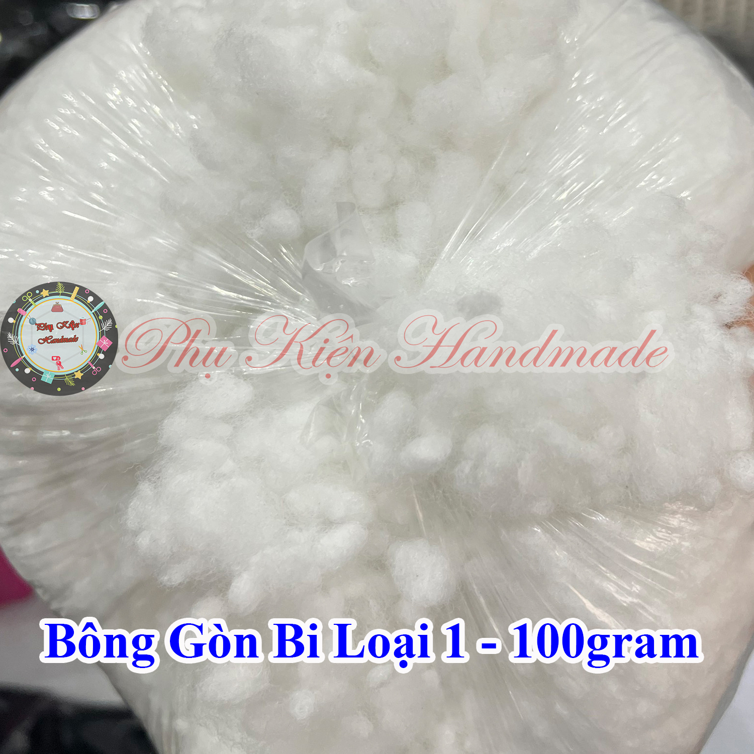 Bông gòn bi loại 1 - 100g