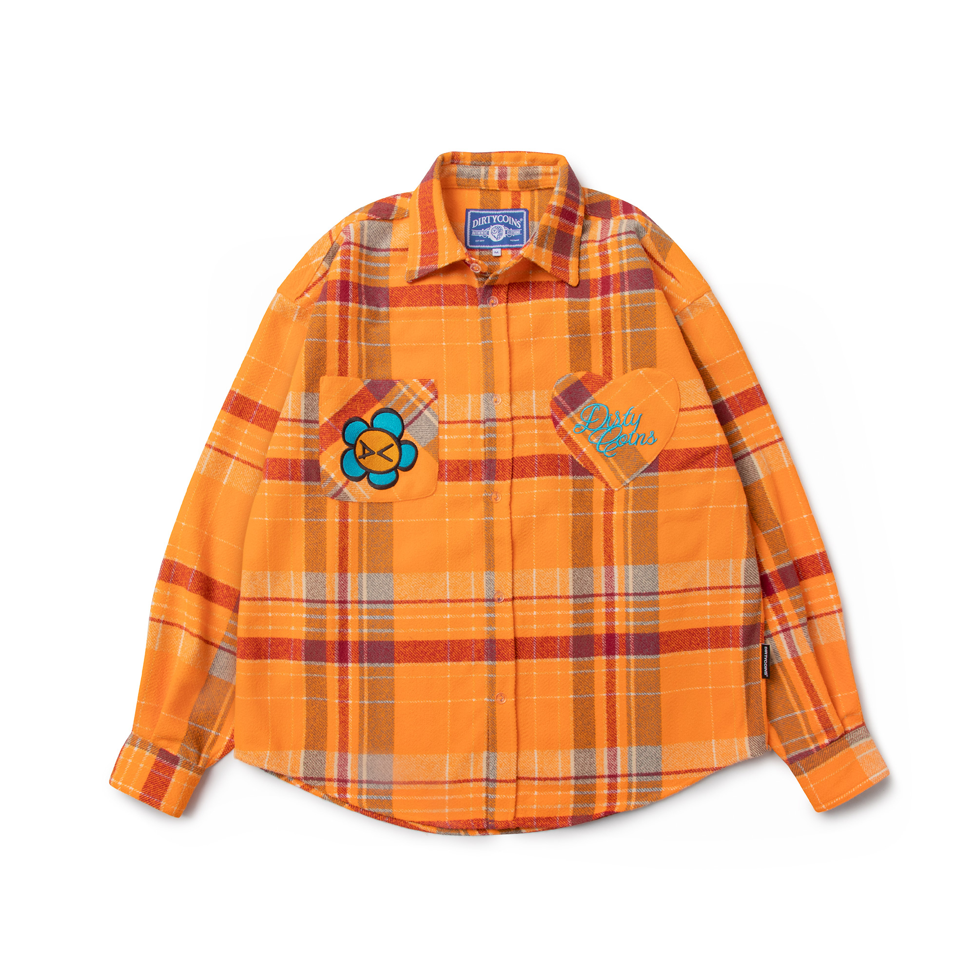 Áo Khoác DirtyCoins Love Flannel Jacket