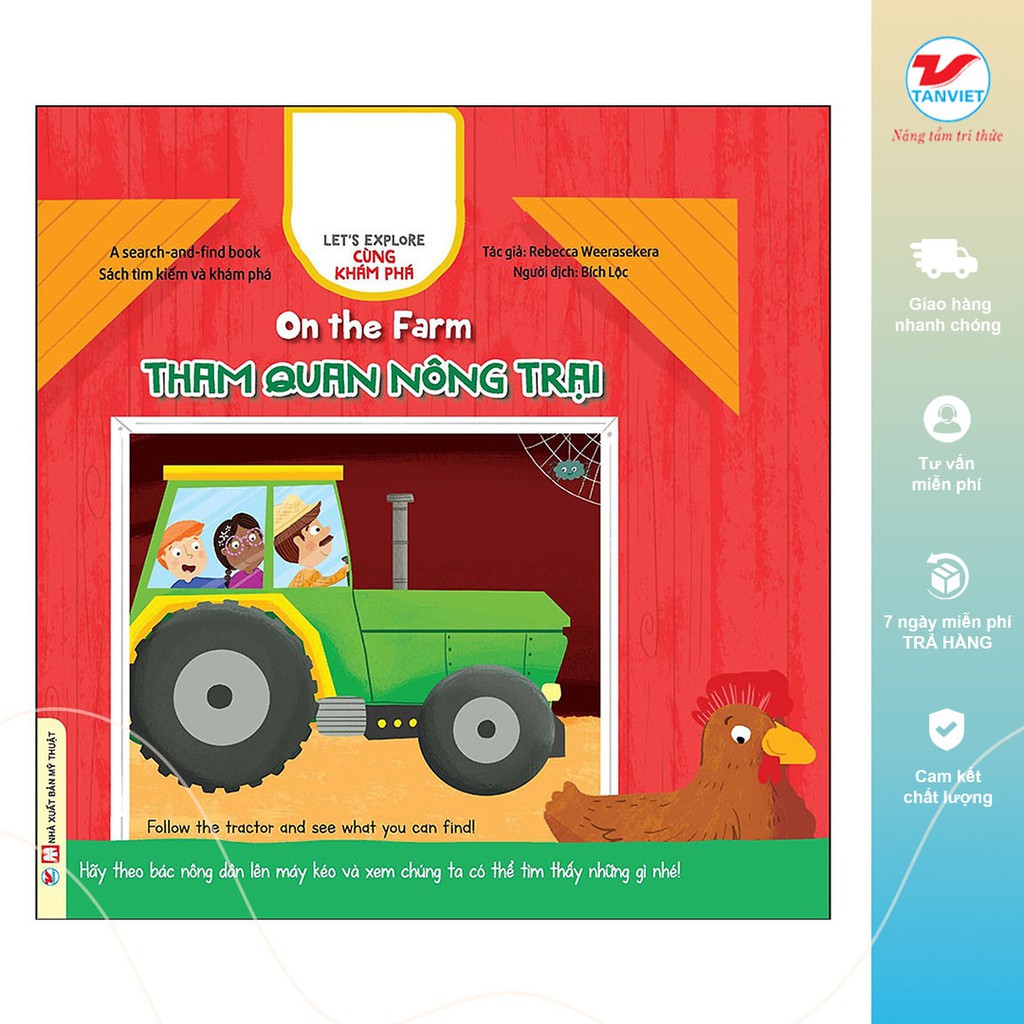 Tân việt - sách -cùng khám phá: tham quan nông trại