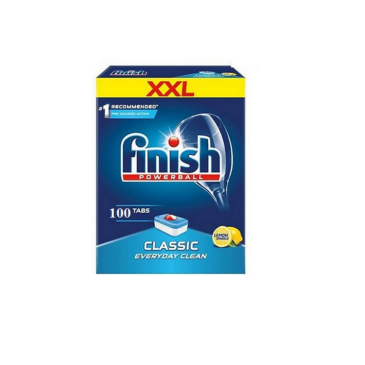 viên rửa chén bát finish classic  hộp 100 v  Đức