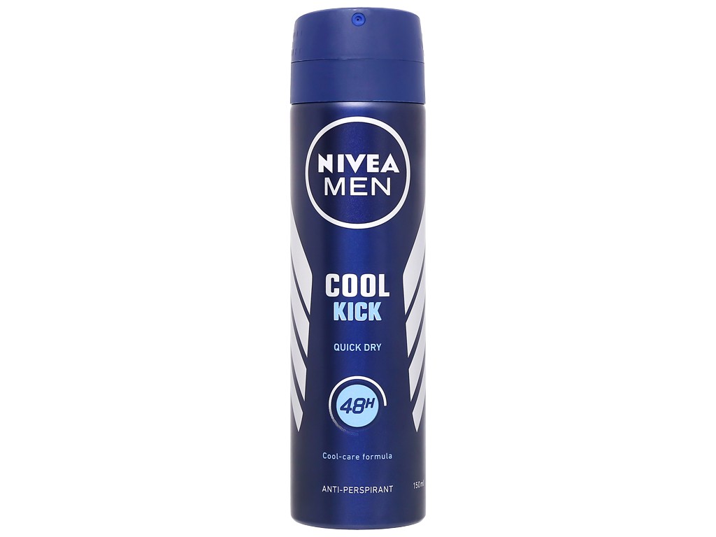 2 Xịt Ngăn Mùi Dành Cho Nam Mát Lạnh Nivea Men 150ml/chai