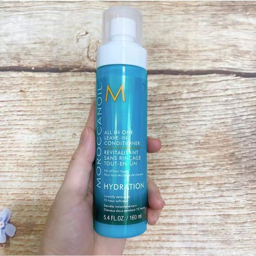 MOROCCANOIL HYDRATION ALL IN ONE LEAVE IN CONDITIONER SUPPLY HAIR 160ML - OVER