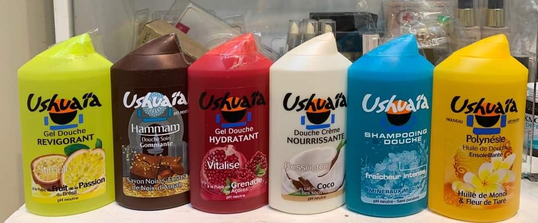 (There Is a Video of Purchasing the Product in France) - Ushuara Shower Gel 250ml