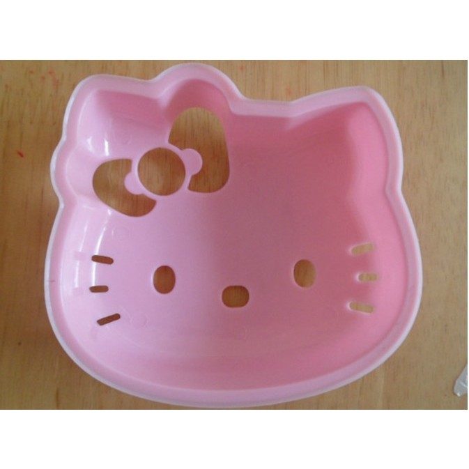 Khuôn bento ép bánh mì mèo kitty