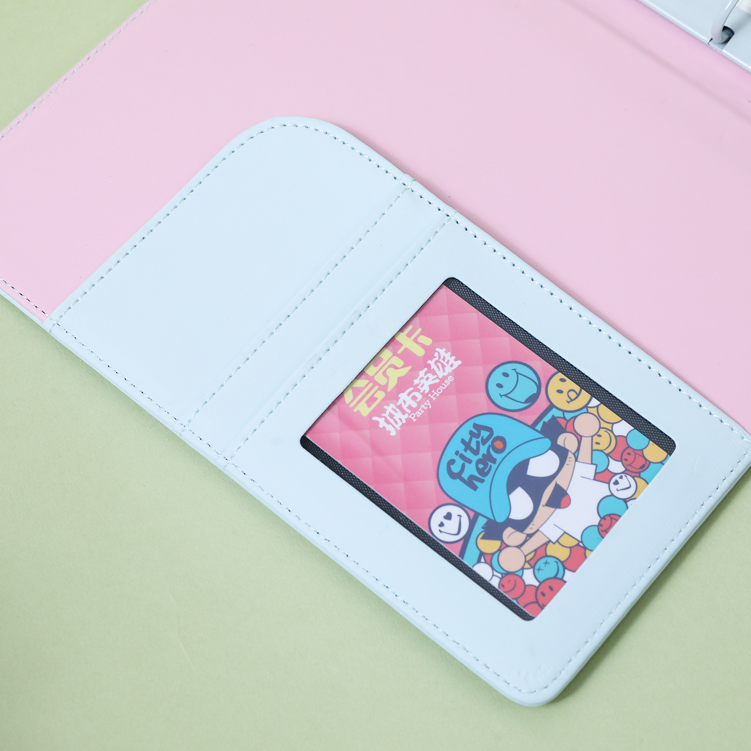 Sổ Planner da PU A6/A5 vuông màu Pastel