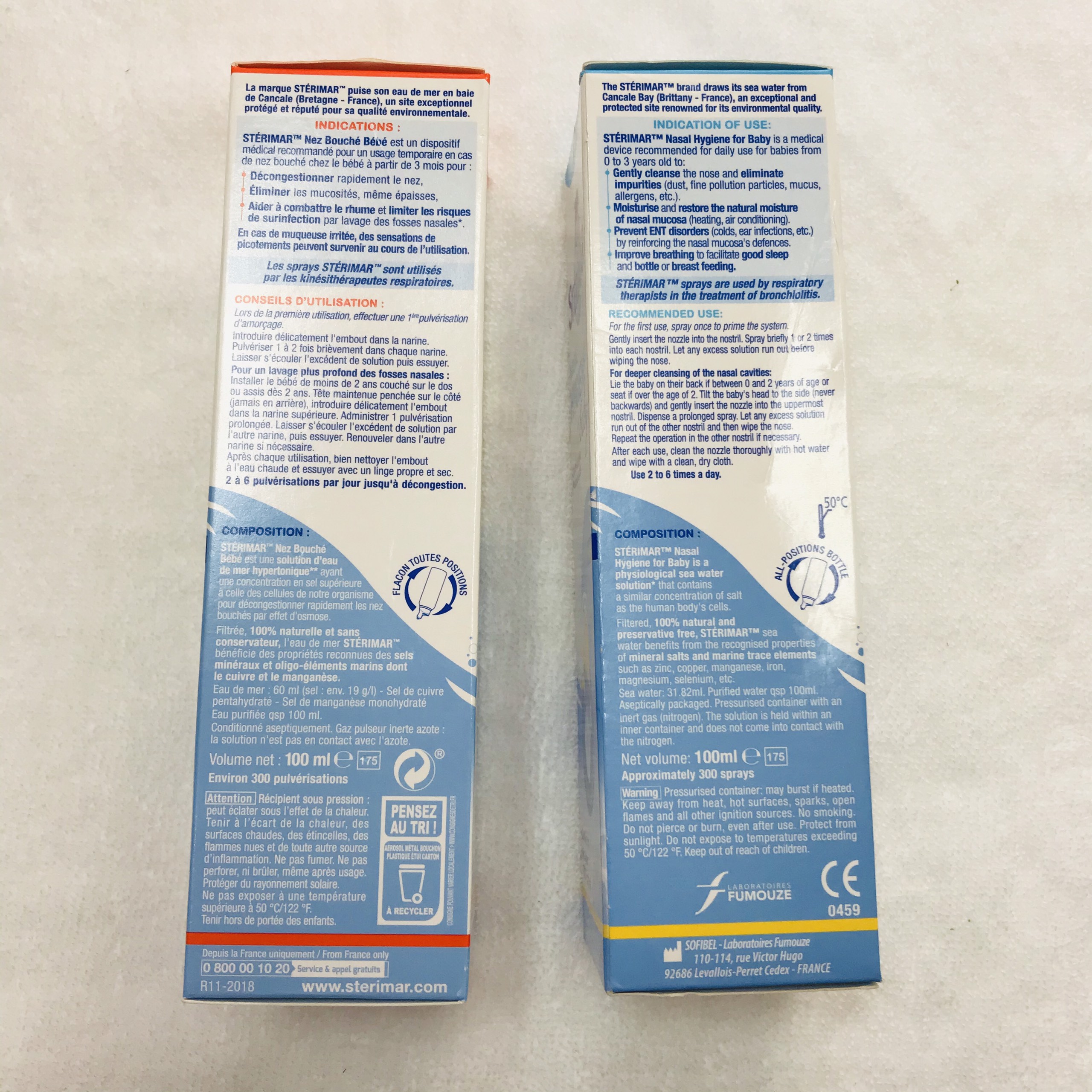 Xịt mũi cá heo Pháp 100ml