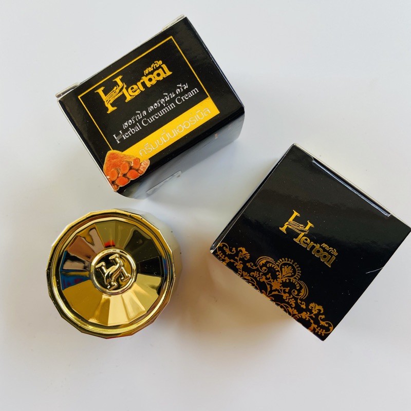 Kem Nghệ HERBAL Thái Lan (Mẫu mới) - Giảm Mụn, Mờ Thâm, Sáng Da