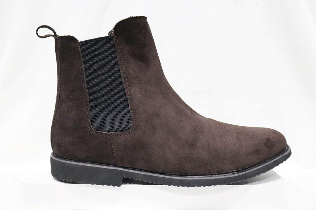 Chelsea Boot da lộn bò AQEEN B10